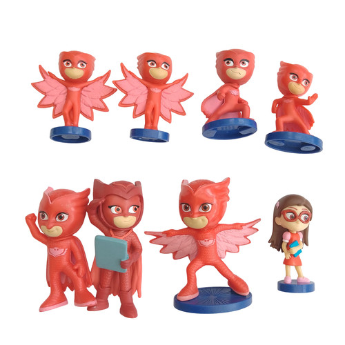 Masks owlette figures set - masks,
