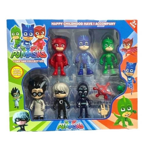 Masks 9pcs action - pj,